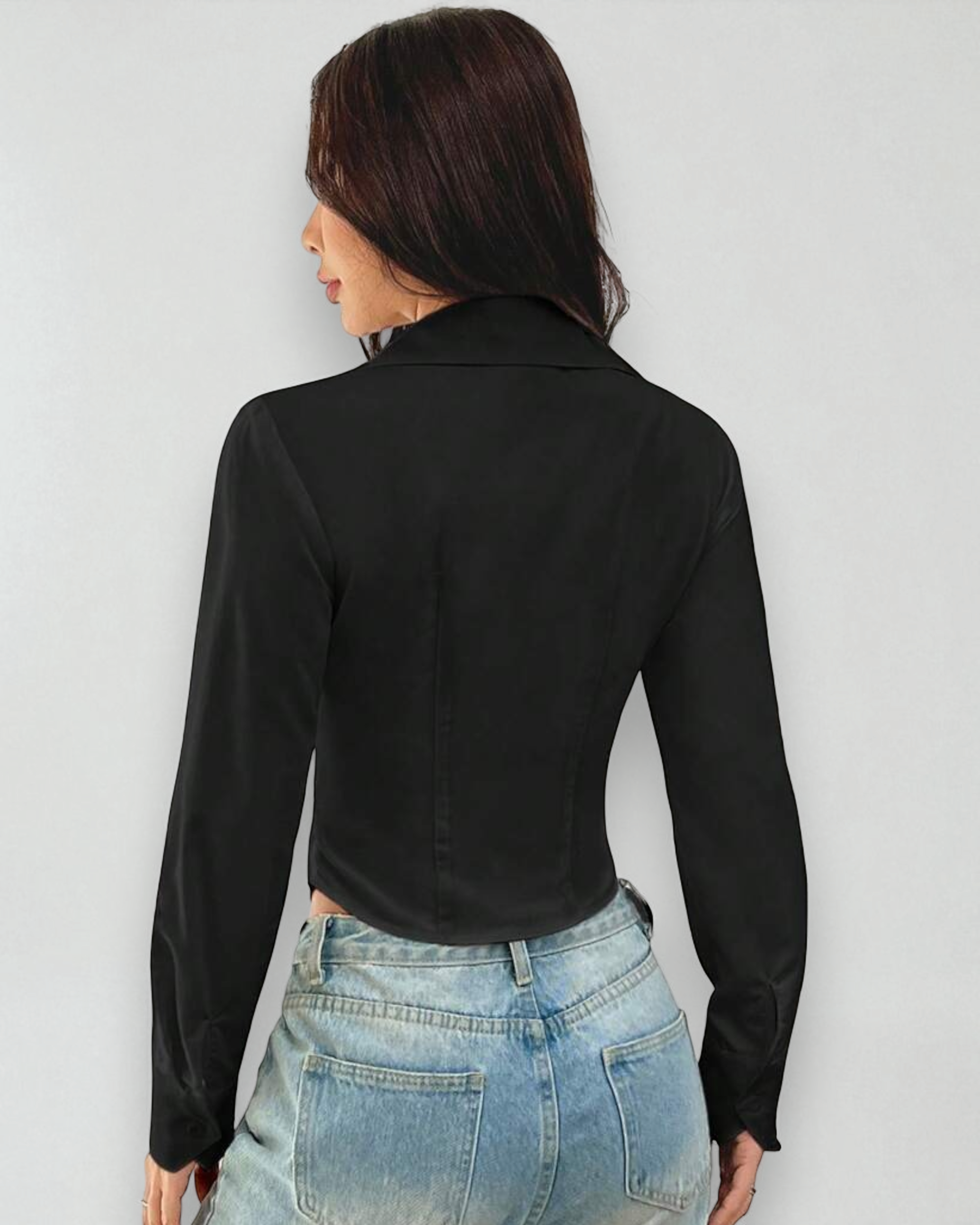 Liora™ | Petite Tailored Elegance Shirt