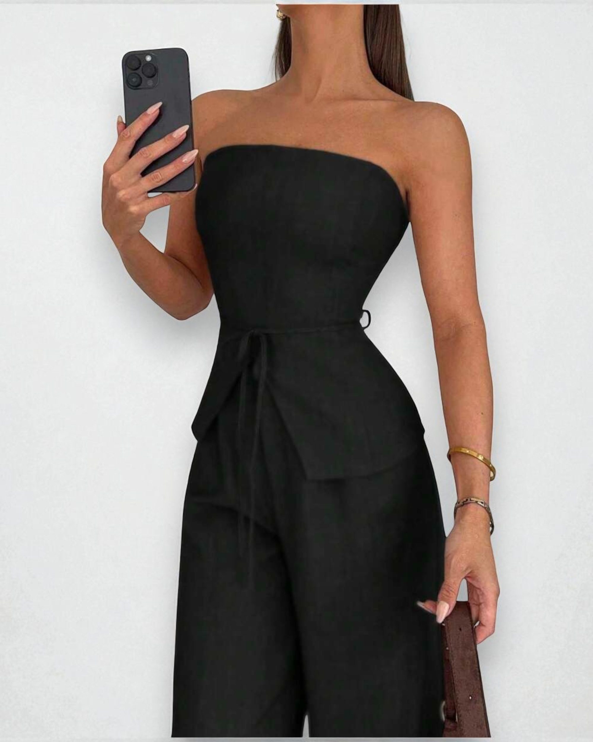 Liora™ | Strapless Brunch Outfits Set