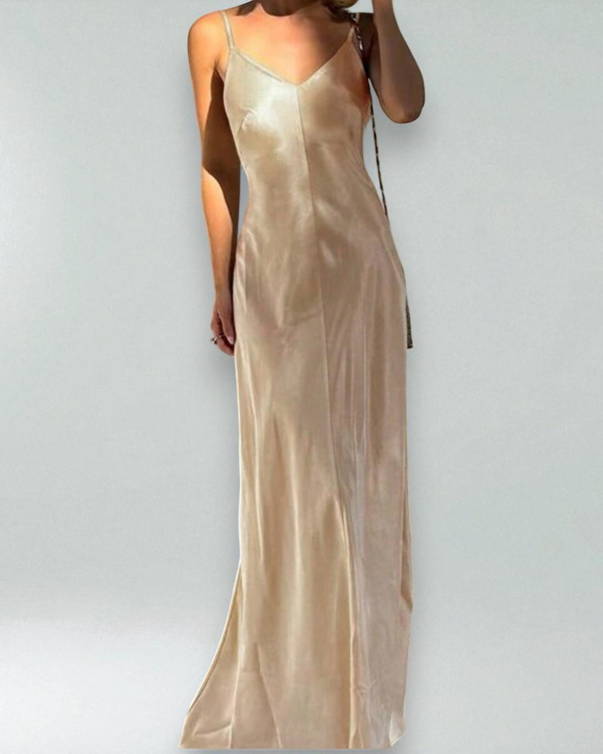 Liora™ | Amara Satin Slip Dress