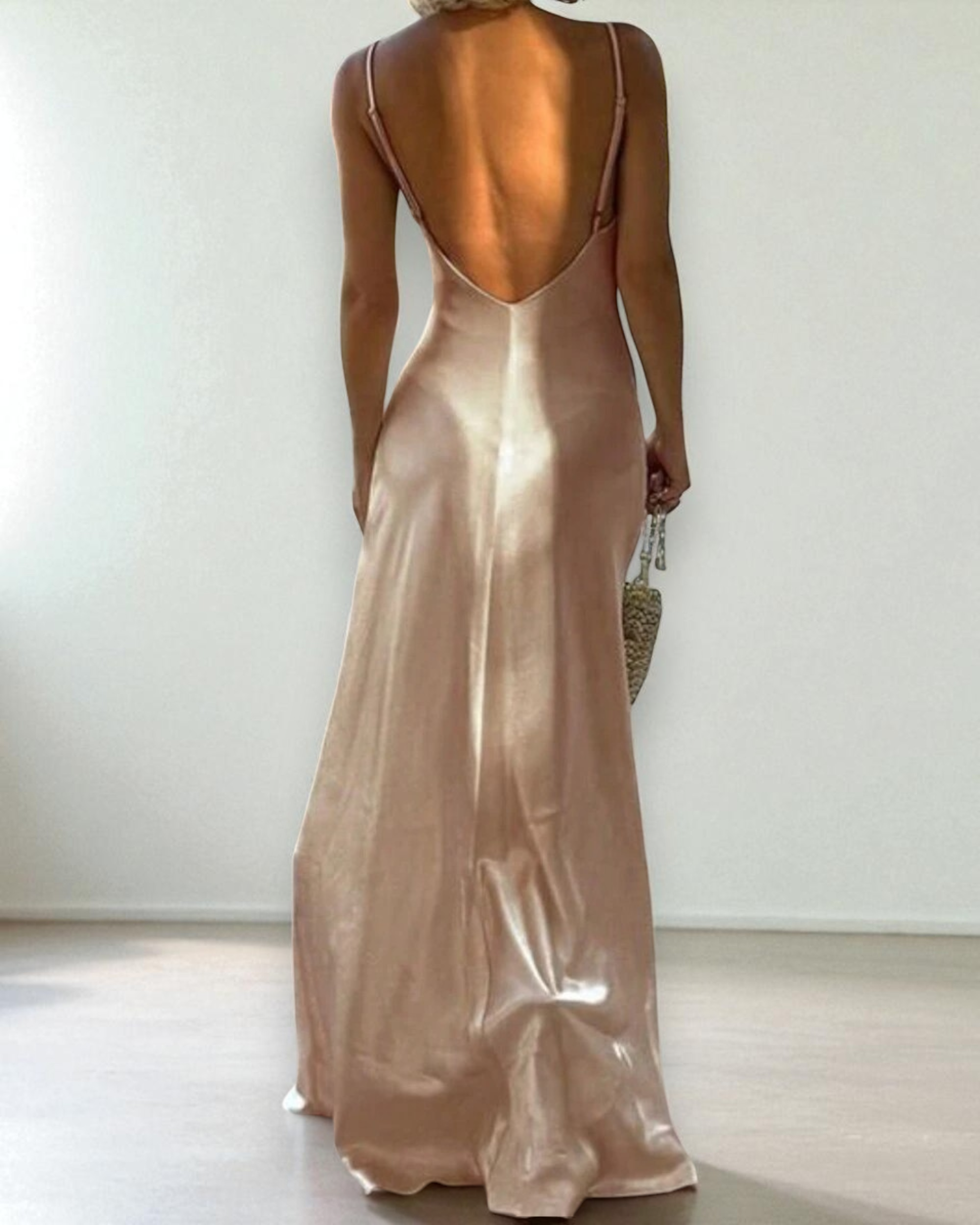 Liora™ | Amara Satin Slip Dress