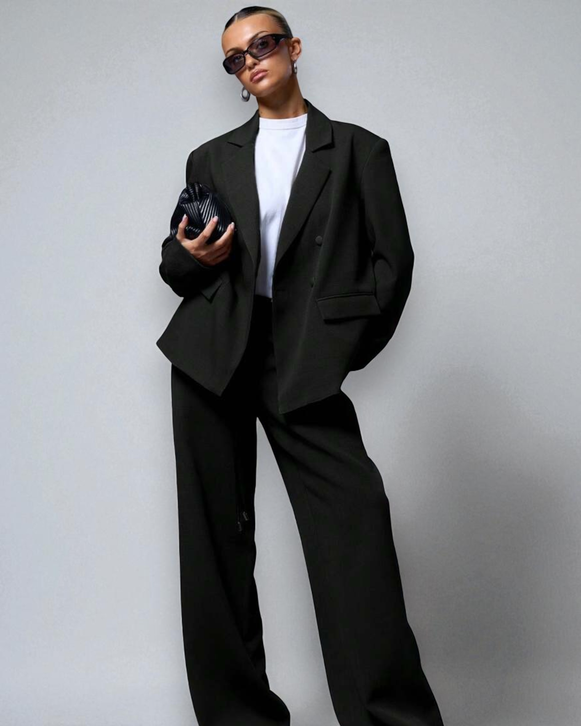 Liora™ | Double-Breasted Oversized Blazer