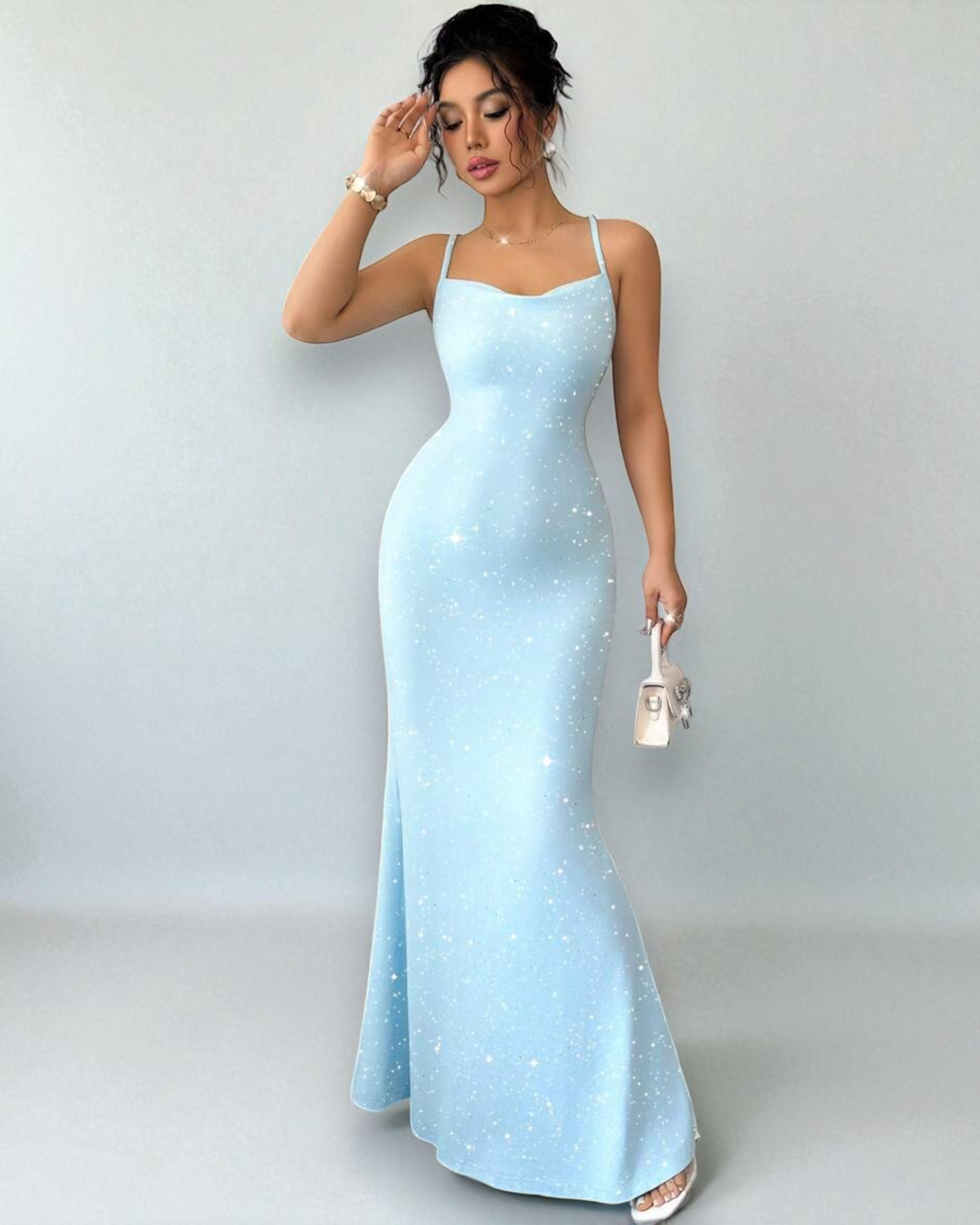 Liora™ | Glitter Mermaid Gown