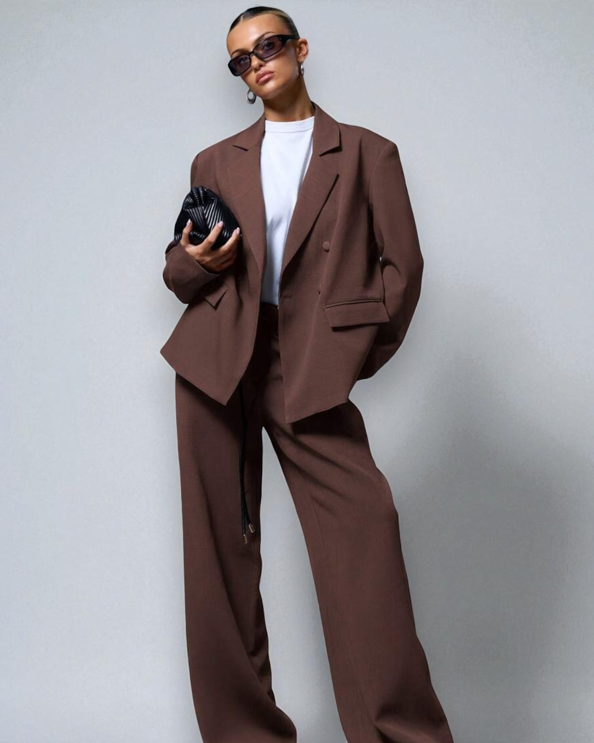 Liora™ | Double-Breasted Oversized Blazer