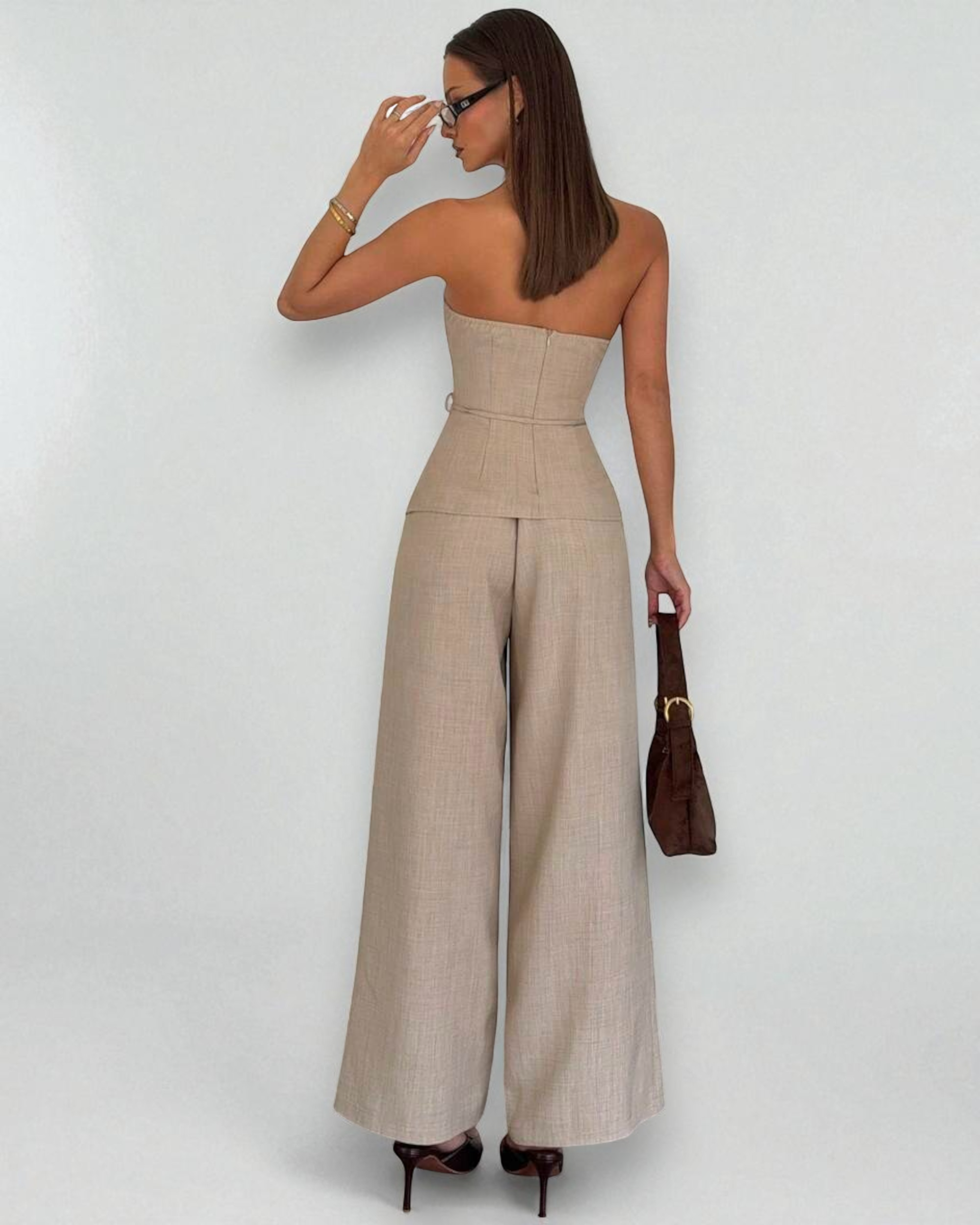 Liora™ | Strapless Brunch Outfits Set