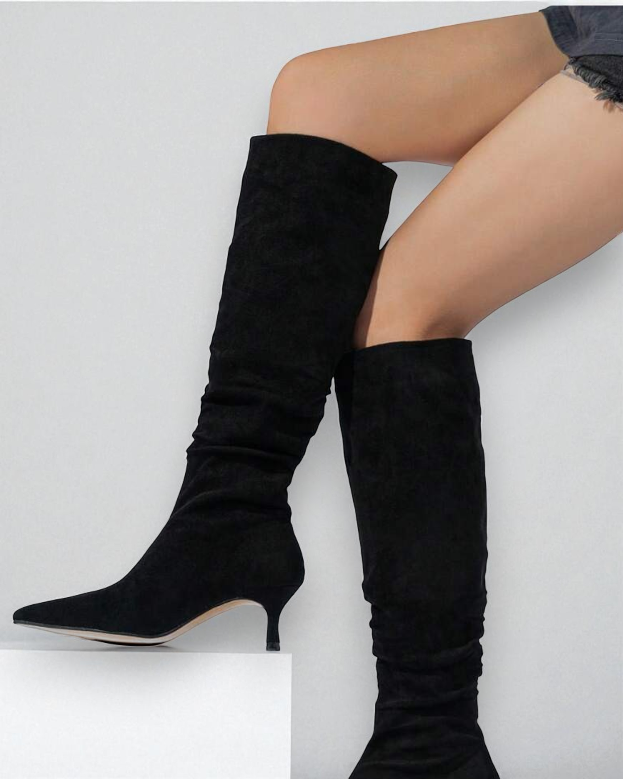 Liora™ | Stiletto Pointed-Toe Ankle Boots