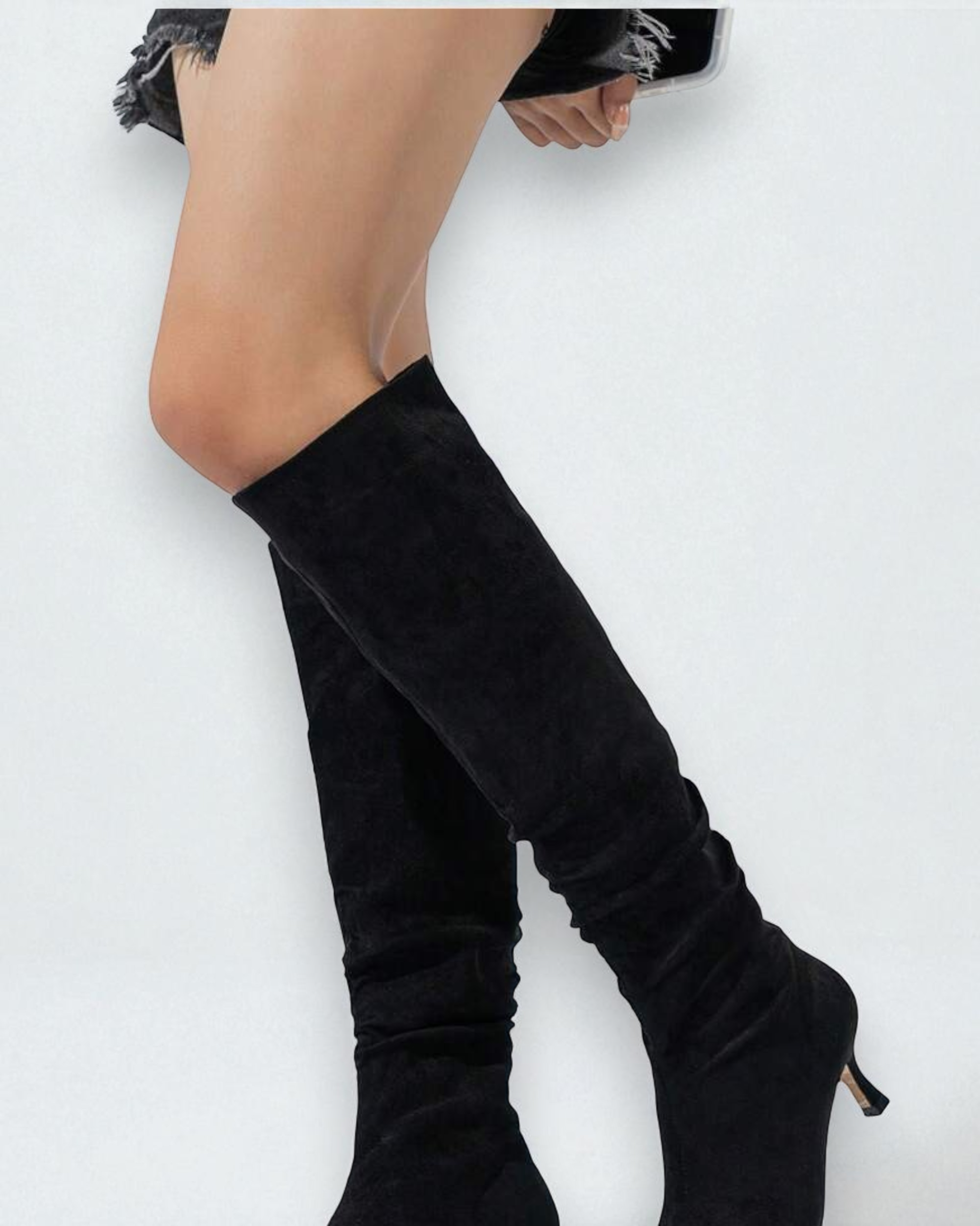 Liora™ | Stiletto Pointed-Toe Ankle Boots
