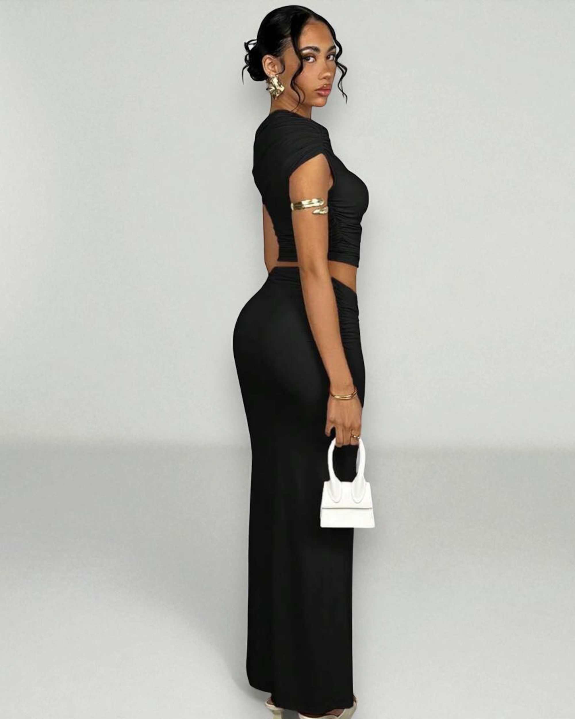 Liora™ | Asymmetric Brunch outfit Set